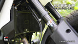 "HIVE" Premium Aluminium Radiator Guard for  KTM Adventure 390/250/X (2025 Model) - Black
