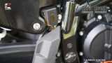 Aluminium Rear Brake Reservoir Protector for KTM Adventure 390/250/X (2025 Model) - Black