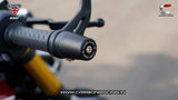 Aluminium Bar End Sliders for Triumph Speed 400 - Black