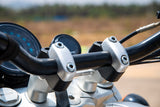 "REACH" Premium Offset Handlebar Risers - Super Meteor 650