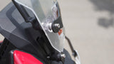 Number Plate Holder Over the Stock Windshield for NX 500
