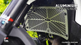 CRISS CROSS Aluminium Radiator Guard for KTM Adventure 390/250/X (2025 Model) - Silver