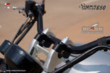 "REACH" Premium Offset Handlebar Risers - Super Meteor 650