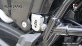 Aluminium Rear Brake Reservoir Protector for KTM Adventure 390/250/X (2025 Model) - Silver