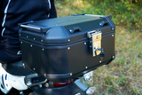 Combo -  AdvenTOUR EXPLORER Top Box (Black) + Top Rack for Xpulse