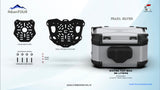 AdvenTOUR EXPLORER Top Box - 36 Liters (EXP36) + With Universal Mounting Kit (UTRK01)