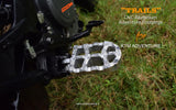 "TRAILS" CNC Aluminium Adventure Footpegs