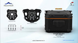 AdvenTOUR EXPLORER Top Box - 46 Liters (EXP46) + With Universal Mounting Kit (UTRK01)