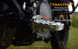 "TRACTION" Adjustable Adventure Footpegs