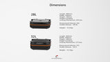AdvenTOUR EXPLORER-Pro SO Panniers For KTM Adventure - Orange/Black