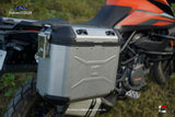 AdvenTOUR EXPLORER Panniers For KTM Adventure - Silver/Black