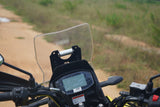 Windshield Height Extender + Integrated GPS Mount - V-Strom 250 SX