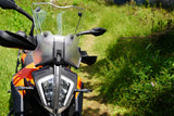 V2 - KTM 390 Adventure Touring Windshield - Orange (Full  Set)