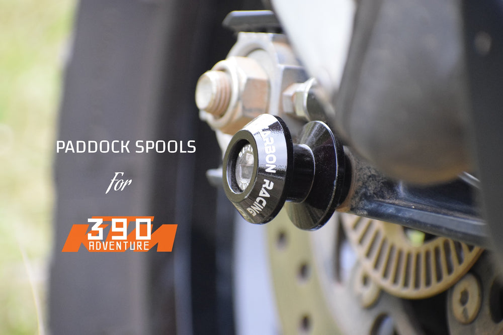 Aluminium Paddock Stand Spools For KTM 390 Adventure