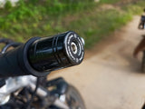 Premium CNC Machined Aluminium Bar Ends - Black (Hollow Handlebar Version)