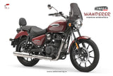 "WANDERER" -  Premium Windshield for RE Meteor 350