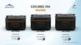 AdvenTOUR EXPLORER Top Box - 46 Liters (EXP46) + With Universal Mounting Kit (UTRK01)