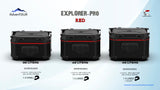 AdvenTOUR EXPLORER Top Box - 46 Liters (EXP46) + With Universal Mounting Kit (UTRK01)