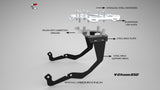 Premium Top Rack with OEM Rack Supports for V-Strom 650 XT (Part Code: VPTR-K)