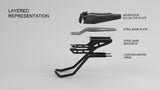 AdvenTOUR Multi-Point Top Rack for KTM 390 Adventure