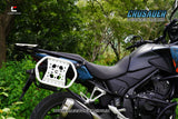 CRUSADER Pannier Racks for NX 500/ NX 500 E-Clutch (Ice White)
