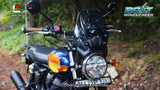 BOLT Windscreen for Royal Enfield Interceptor 650 - Smoked