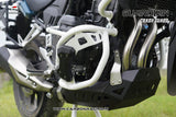 Rally Engine Guard with Engine Sliders for NX 500 E-Clutch (ICE White)