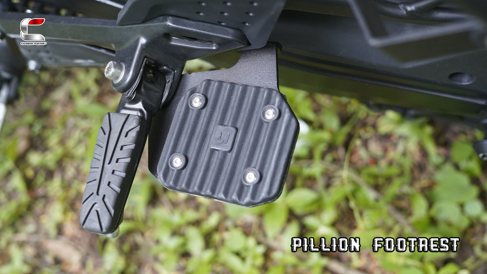 Premium Pillion Footrest with Traction Top for KTM Adventure 390/250/X (2025 Model)