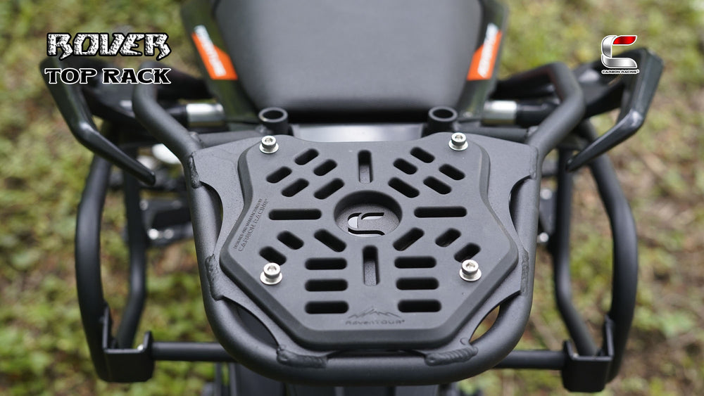 ROVER Top Rack with Vibration Dampener For KTM Adventure 390/250/X (2025 Model)