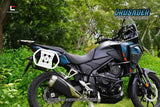 CRUSADER Pannier Racks for NX 500/ NX 500 E-Clutch (Ice White)
