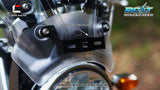 BOLT Windscreen for Royal Enfield Interceptor 650 - Clear