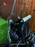 Himalayan 450 GPS Mount - Single Station + Windshield Height Adjuster