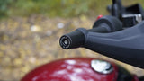 Aluminium Bar End Sliders for Triumph Scrambler 400X - Black