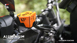Aluminium Front Brake Reservoir Protector for KTM Adventure 390/250/X (2025 Model) - Orange