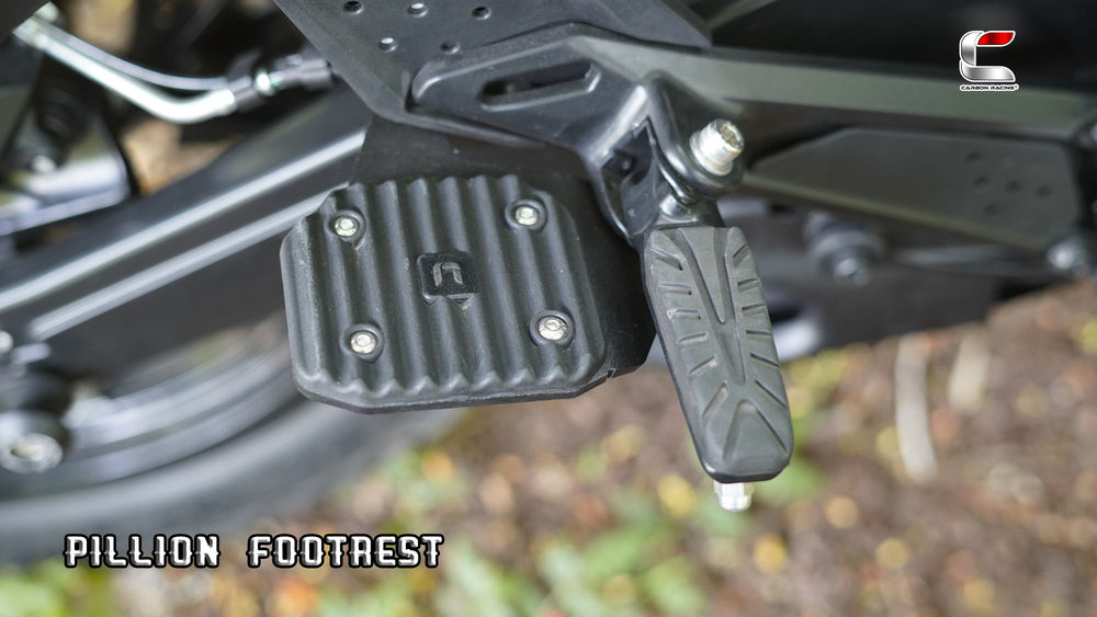 Premium Pillion Footrest with Traction Top for KTM Adventure 390/250/X (2025 Model)