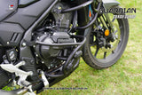 Rally Engine Guard with Engine Sliders for NX 500 E-Clutch (Black)