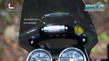 BOLT Windscreen for Royal Enfield Interceptor 650 - Smoked