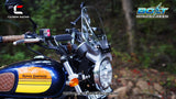BOLT Windscreen for Royal Enfield Interceptor 650 - Clear