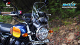 BOLT Windscreen for Royal Enfield Interceptor 650 - Clear