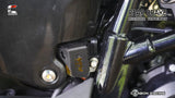 Aluminium Rear Brake Reservoir Protector for KTM Adventure 390/250/X (2025 Model) - Black