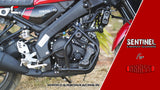 SENTINEL Crash Guard with Dual Sliders For XSR 155