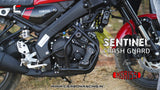 SENTINEL Crash Guard with Dual Sliders For XSR 155