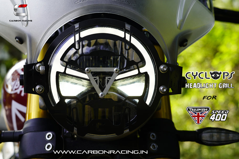 CYCLOPS Aluminium Headlight Protector for Triumph Speed 400