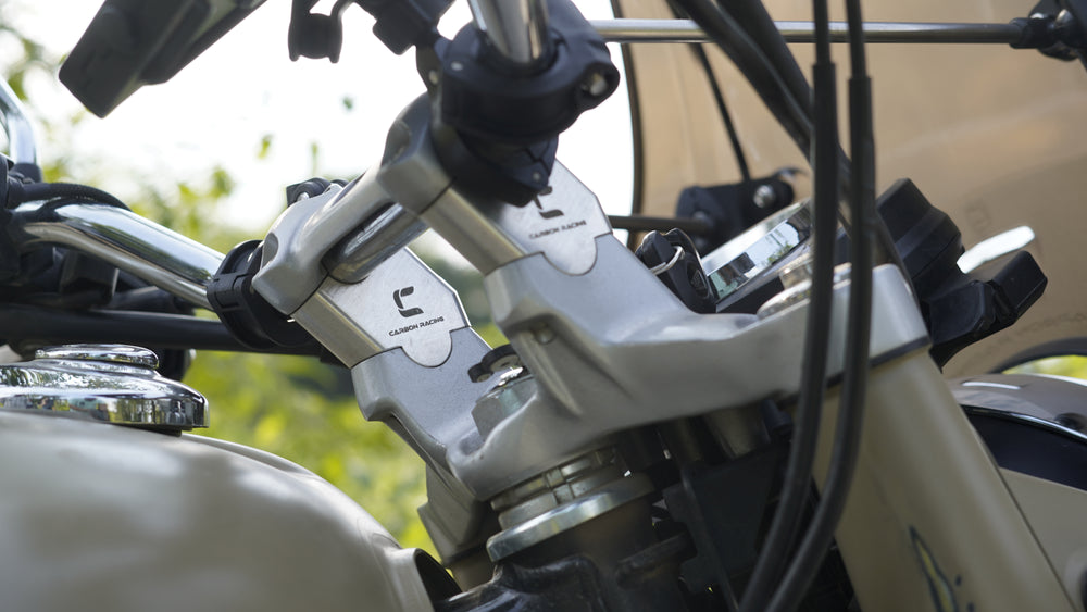 REACH - Inclined Handlebar Riser for Honda H'ness/RS/CB 350 DLX/PRO ...