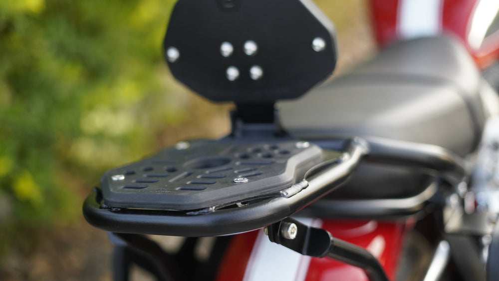 Touring COMBO 1 - CRUSADER Top Rack + Backrest for BSA Goldstar 650 ...