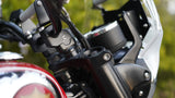 Premium Pull-Back (Offset) Handlebar Risers for BSA Goldstar 650