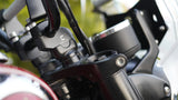 Premium Pull-Back (Offset) Handlebar Risers for BSA Goldstar 650