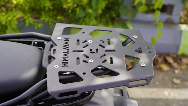 Wider Top Rack with Load Balancer for Himalayan 450 – CARBON RACING