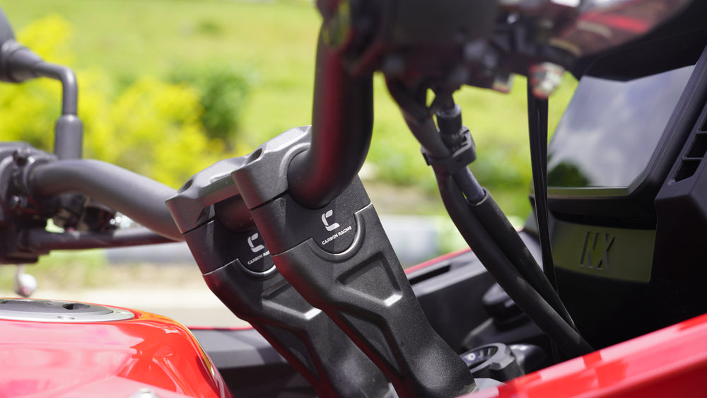 Straight Handlebar Risers for NX 500