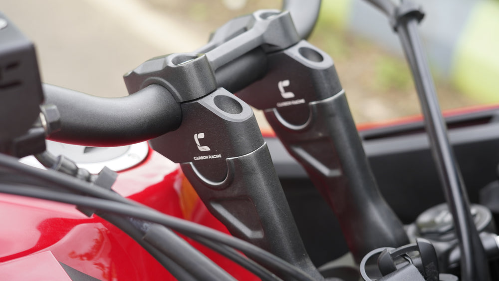 Pull-Back Handlebar Risers for NX 500